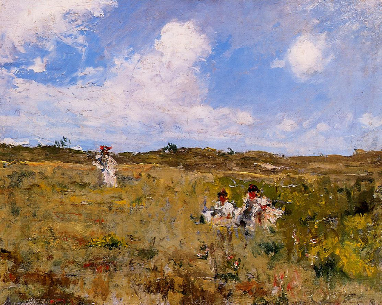 William Merritt Chase Shinnecock Landscape #3 1895 Fine Art Print
