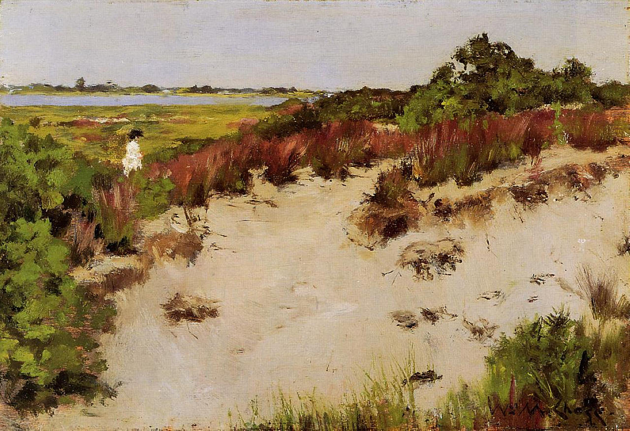 William Merritt Chase Shinnecock Landscape 1892 Fine Art Print
