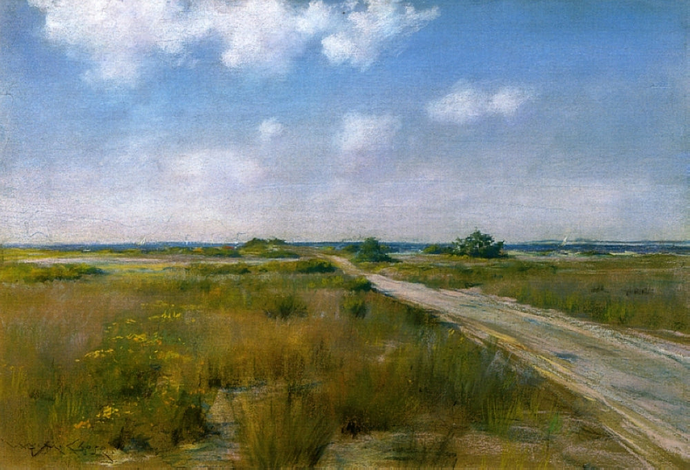 William Merritt Chase Shinnecock Landscape 1895 Fine Art Print