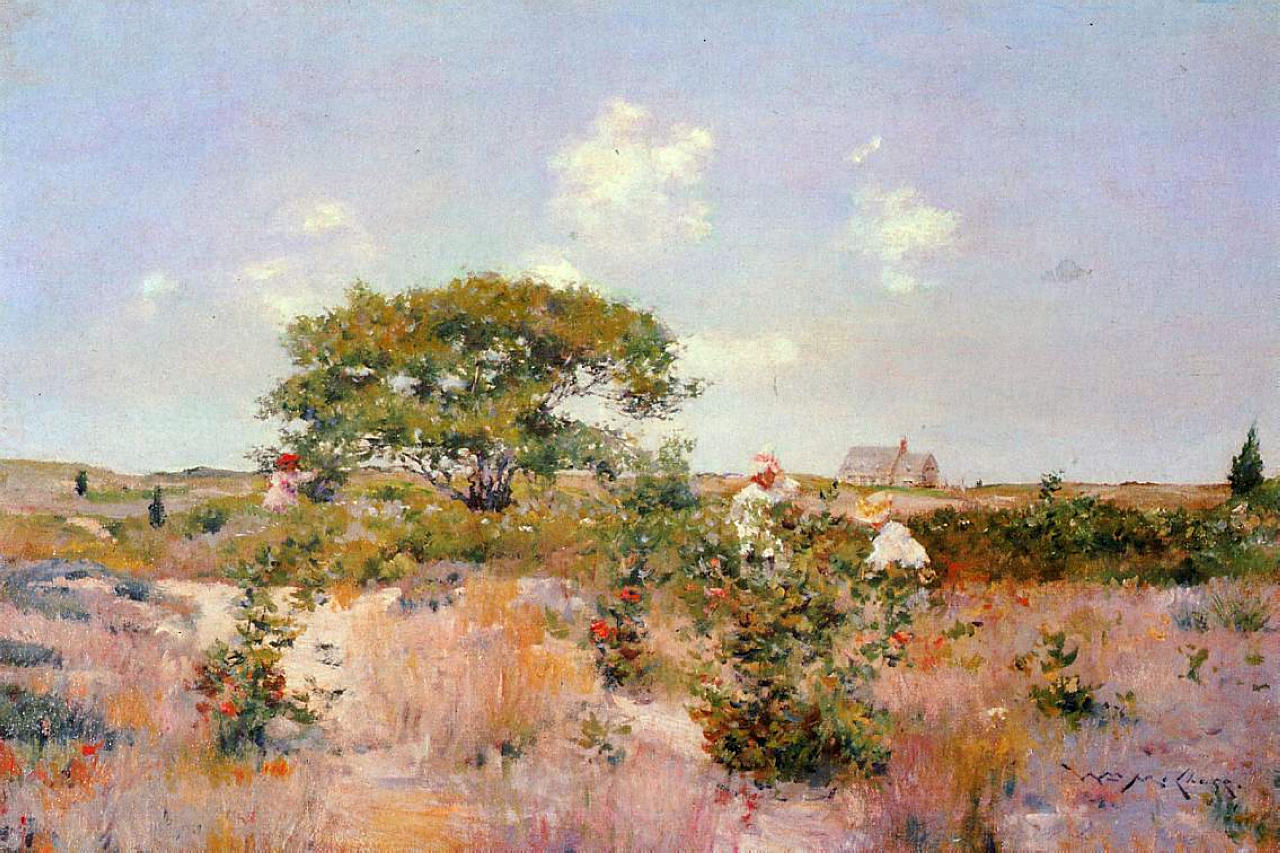William Merritt Chase Shinnecock Landscape 1892 Fine Art Print