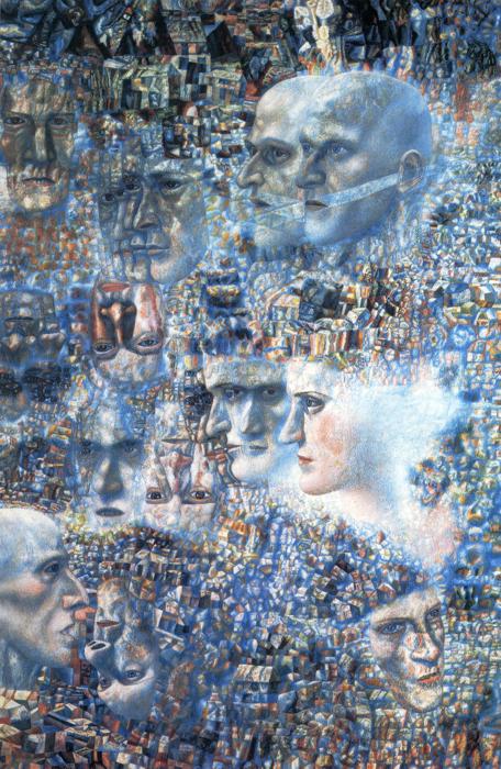 Pavel Filonov Shostakovich's First Symphony 1935 Fine Art Print
