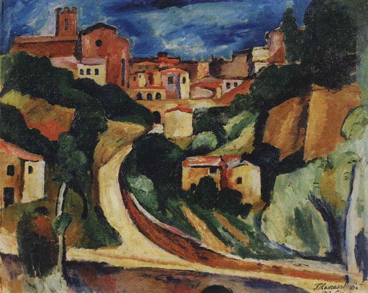 Pyotr Konchalovsky Siena 1912 Fine Art Print