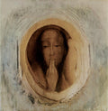 Odilon Redon Silence 1900 Fine Art Print