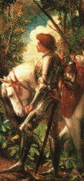 George Frederick Watts Sir Galahad 1862 Fine Art Print