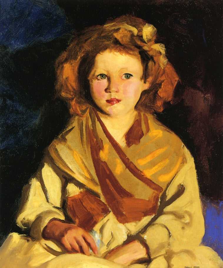Robert Henri Sissy in Yellow 1924 Fine Art Print