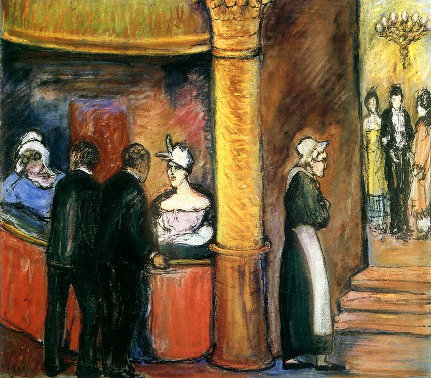 Marianne von Werefkin Untitled 1909 Social Interaction Fine Art Print