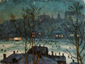 Pyotr Konchalovsky Skating Rink 'Dynamo' 1948 Fine Art Print