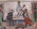 James Ensor Skeletons Fighting over a Hanged Man 1891 Fine Art Print