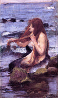 John William Waterhouse Sketch for A Mermaid 1892 Fine Art Print