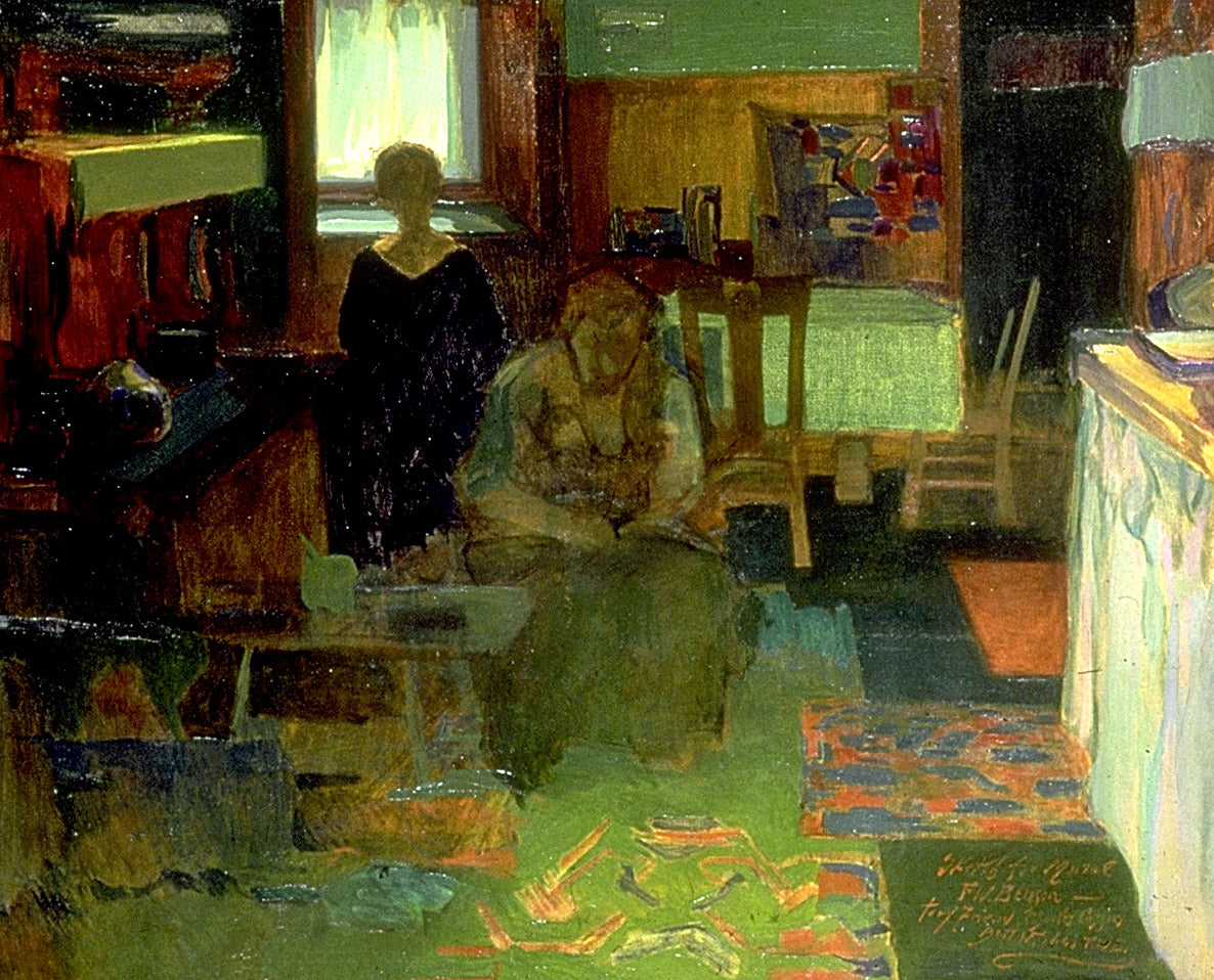 Frank W. Benson Sketch for a Mural 1900 Fine Art Print