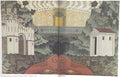 Ivan Bilibin Sketch for the Spectacle, The Action of Theophile 1907 Fine Art Print