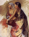 Edwin Lord Weeks Sketch Two Nautch Girls 1885 Fine Art Print