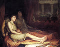 John William Waterhouse Sleep and His Half Brother Death 1874 Fine Art Print