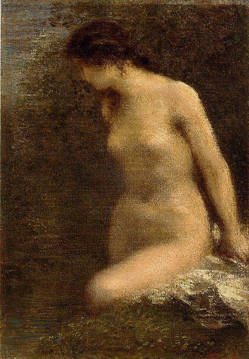 Henri Fantin-Latour Small Brunette Bather 1884 Fine Art Print