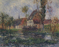 Gustave Loiseau Small Farm by the Eure River 1903 Fine Art Print