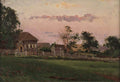 Mikhail Nesterov Small House in Ufa 1884 Fine Art Print