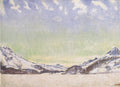 Ferdinand Hodler Snow in the Engadine 1907 Fine Art Print