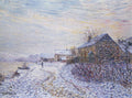 Gustave Loiseau Snow Rifts Near the Seine 1899 Fine Art Print