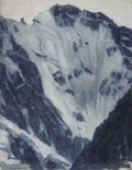 Vasily Surikov Snowy Mountains 1897 Fine Art Print