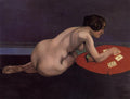 Felix Vallotton Solitaire (also known as Nude Playing Cards) 1912 Fine Art Print