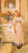 Carl Larsson Solrosorna 1893 Fine Art Print