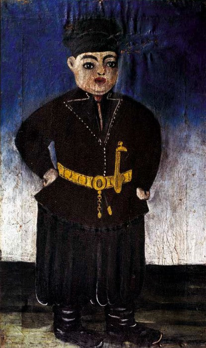 Niko Pirosmani Son of a rich Kinto 1904 Fine Art Print
