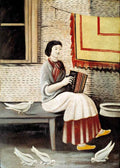 Niko Pirosmani Sona Gorashvili Playing Accordion 1898 Fine Art Print
