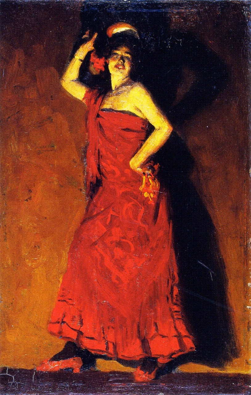 Clarence Gagnon Spanish Dancer 1906 Fine Art Print