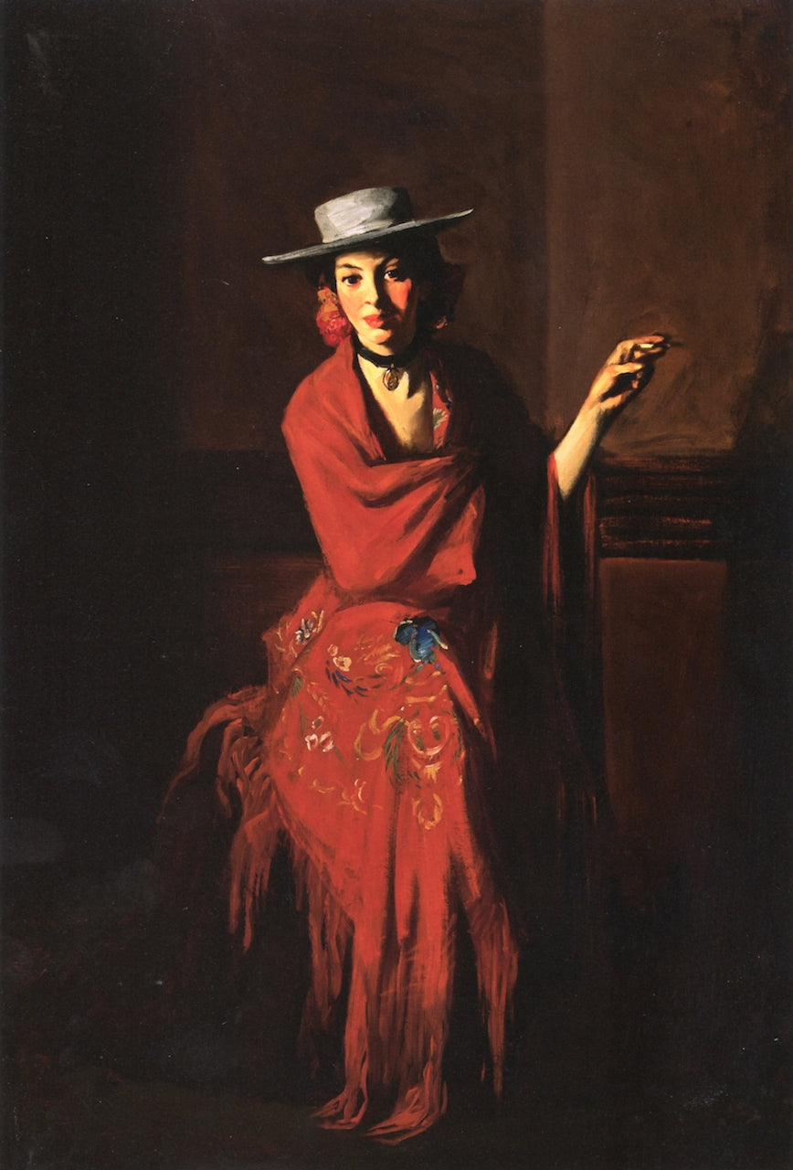 Robert Henri Spanish Dancer - The Cigarette 1904 Fine Art Print