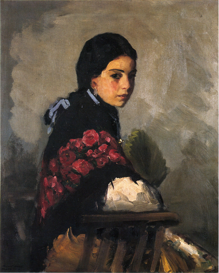 Robert Henri Spanish Girl 1912 Fine Art Print