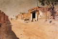 William Merritt Chase Spanish Village 1882 Fine Art Print