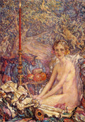Robert Lewis Reid Spirit of the Garden 1910 Fine Art Print