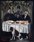 Niko Pirosmani The Feast in a Grape Gazebo 1905 Fine Art Print