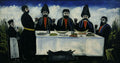Niko Pirosmani The feast of four Citizens 1904 Fine Art Print