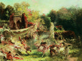Konstantin Makovsky Spring Bacchanalia 1891 Fine Art Print
