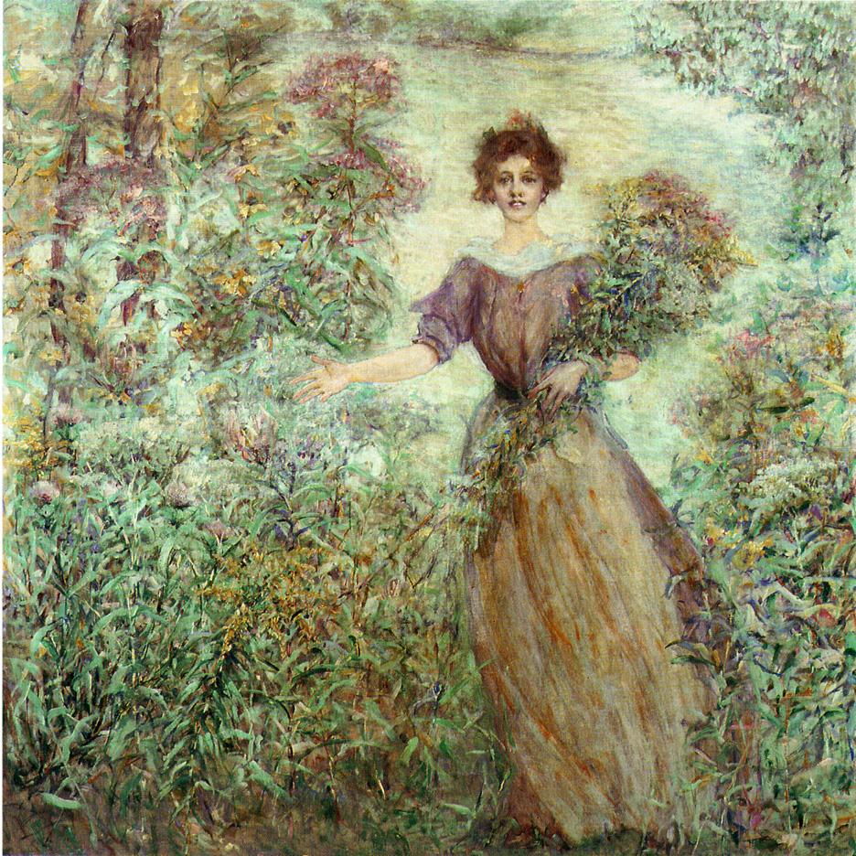 Robert Lewis Reid Spring Bouquet 1929 Fine Art Print