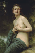 William-Adolphe Bouguereau Spring Breeze 1895 Fine Art Print