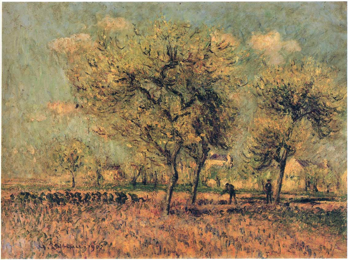 Gustave Loiseau Spring Landscape 1907 Fine Art Print