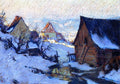 Clarence Gagnon Spring Thaw, Baie-Saint-Paul 1922 Fine Art Print