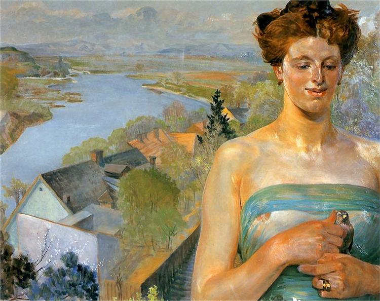 Jacek Malczewski Spring 1902 Fine Art Print