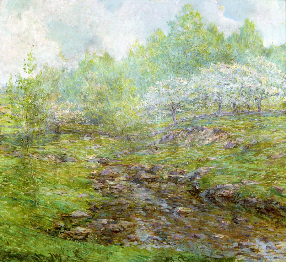 Robert Lewis Reid Springtime 1900 Fine Art Print