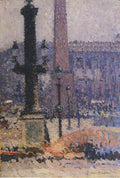 Henri Martin Square Concorde 1925 Fine Art Print