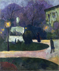 Paul Serusier Square with Street Lamp 1891 Fine Art Print
