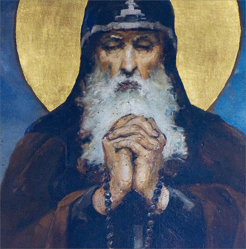 Wilhelm Kotarbinski St. Pafnuty 1900 Fine Art Print