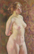 Theo van Rysselberghe Standing Nude 1919 Fine Art Print