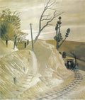 Eric Ravilious Steam Train Rounding a Bend 1934 Fine Art Print