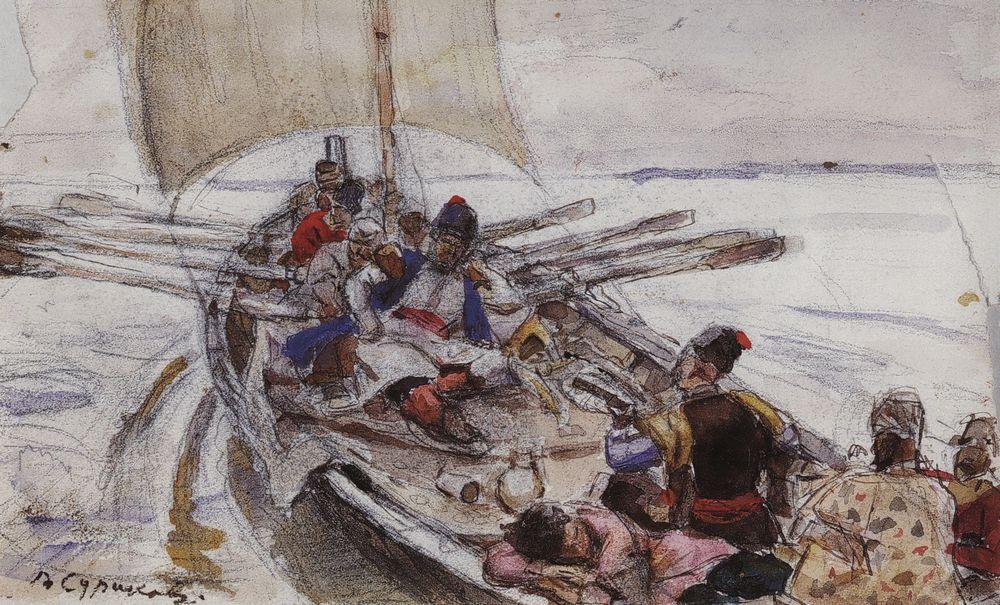Vasily Surikov Stepan Razin #2 1903 Fine Art Print