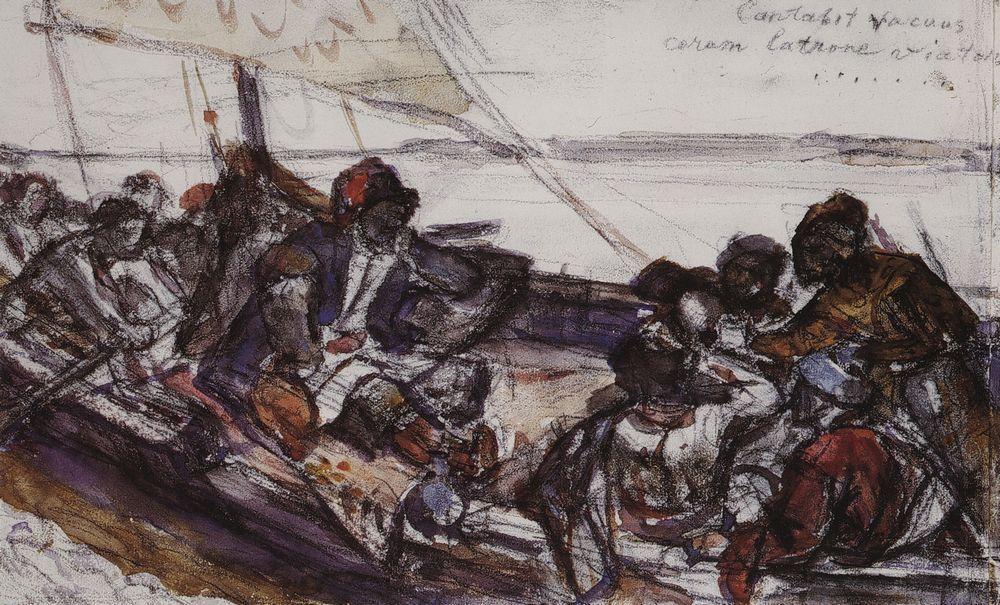 Vasily Surikov Stepan Razin 1903 Fine Art Print