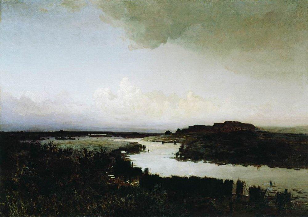 Arkhyp Kuindzhi Steppe in the Evening 1875 Fine Art Print