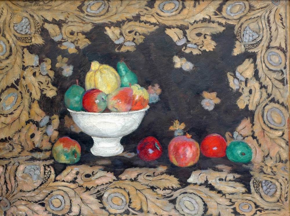 Ilya Mashkov Still Life 1908 Fine Art Print
